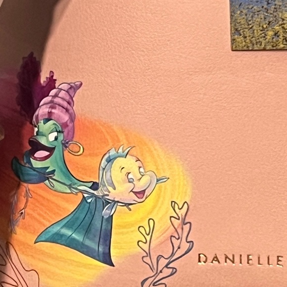 Danielle Nicole Disney Mermaid Coral Mini Backpack - Picture 5 of 8